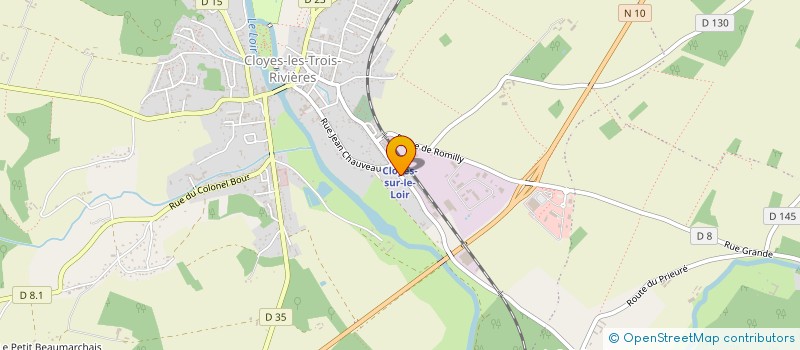 localisation de l'entreprise MONSIEUR MAX DU FAUR DE PIBRAC à CLOYES-LES-TROIS-RIVIERES
