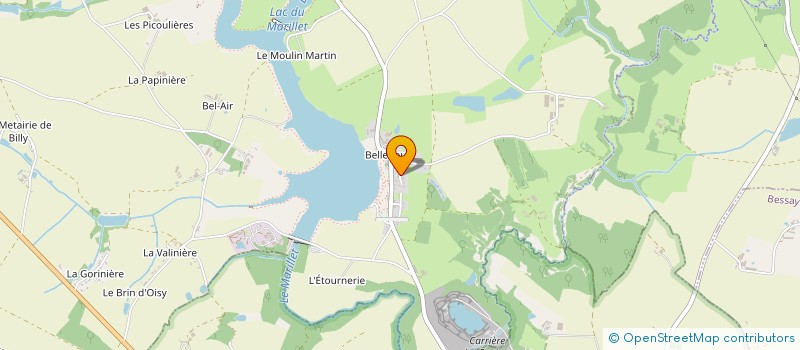 localisation de l'entreprise MONSIEUR MAX ELLIS  CHATEAU-GUIBERT