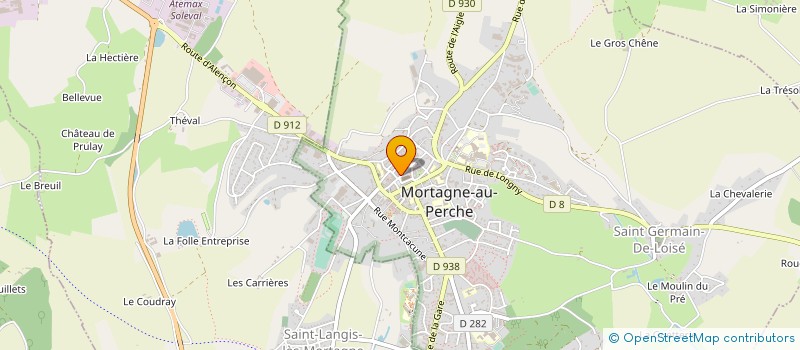 localisation de l'entreprise MONSIEUR MAX ELSERMANS à MORTAGNE-AU-PERCHE
