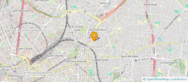 localisation de l'entreprise MONSIEUR MAX EMANUELLI à MARSEILLE