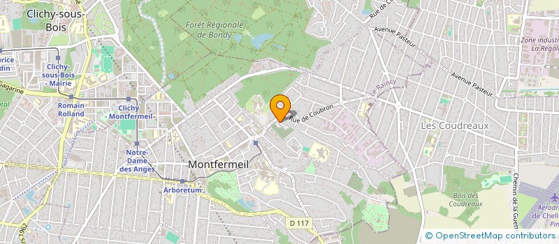 localisation de l'entreprise MONSIEUR MAX EUSTACHE  MONTFERMEIL