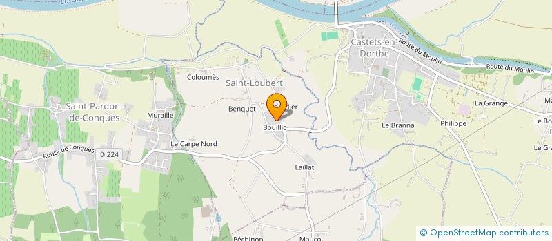 localisation de l'entreprise MONSIEUR MAX FAUCHE  SAINT-LOUBERT