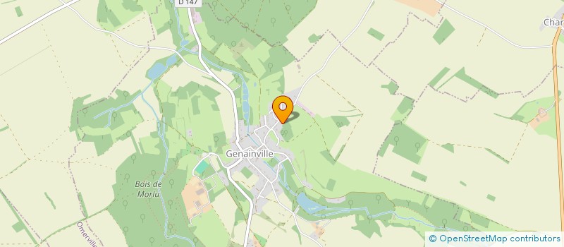 localisation de l'entreprise MONSIEUR MAX FICHAUX  GENAINVILLE