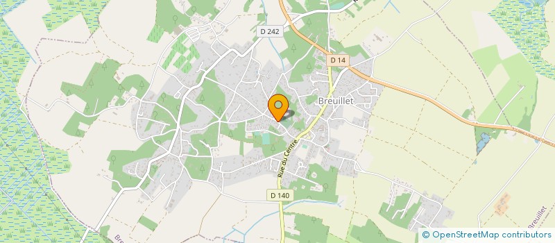 localisation de l'entreprise MONSIEUR MAX FOURNIE à BREUILLET