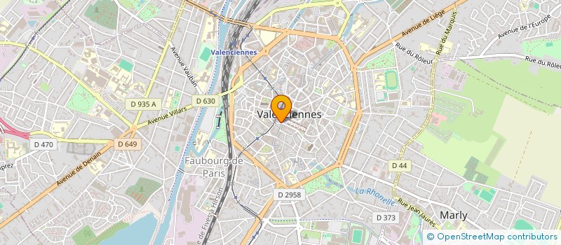 localisation de l'entreprise MONSIEUR MAX FRAIR à VALENCIENNES