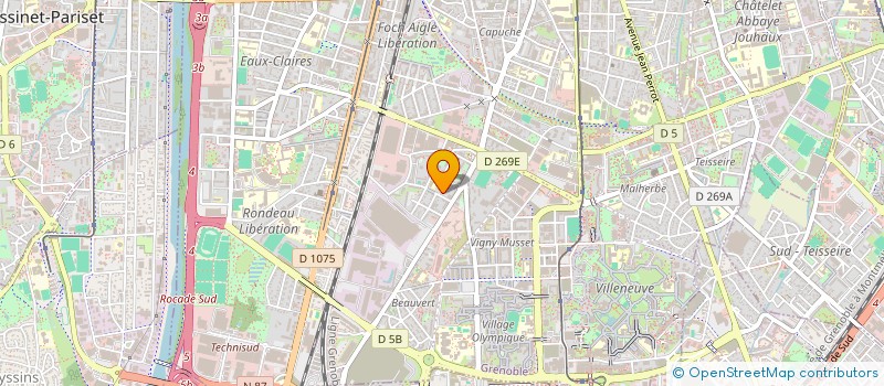 localisation de l'entreprise MONSIEUR MAX GERVAIS à GRENOBLE