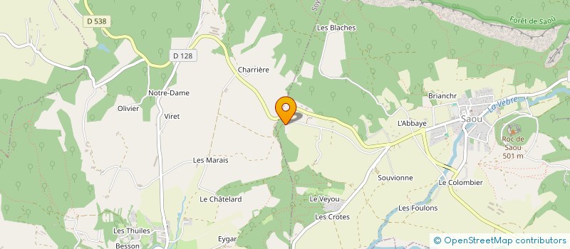 localisation de l'entreprise MONSIEUR MAX GILLES  SAOU