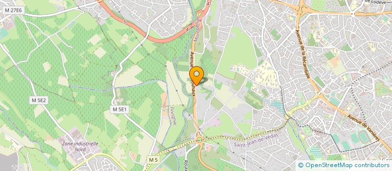 localisation de l'entreprise MONSIEUR MAX GIMENEZ à MONTPELLIER