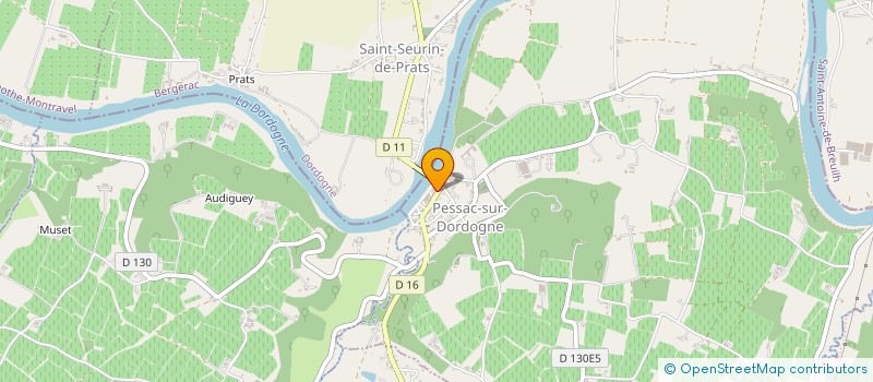 localisation de l'entreprise MONSIEUR MAX GODENECHE  GENSAC