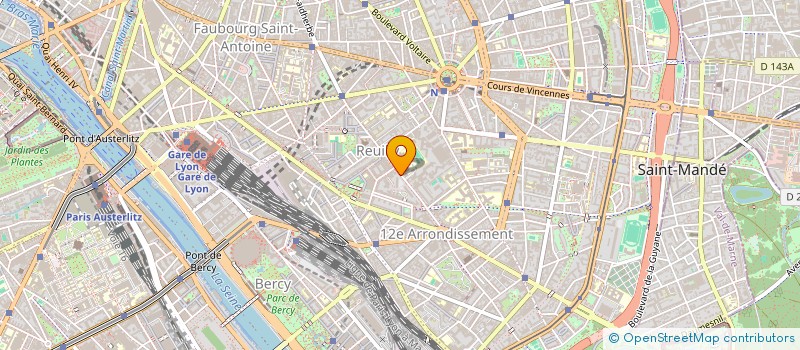 localisation de l'entreprise MONSIEUR MAX GRANGER  PARIS