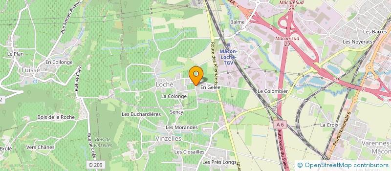 localisation de l'entreprise MONSIEUR MAX GUABELLO à MACON