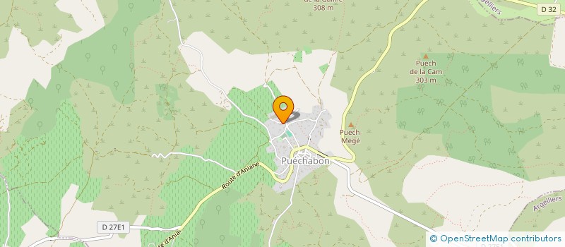 localisation de l'entreprise MONSIEUR MAX GUIRAUD  PUECHABON