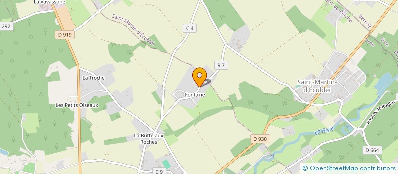 localisation de l'entreprise MONSIEUR MAX HERAULT à SAINT-SULPICE-SUR-RISLE