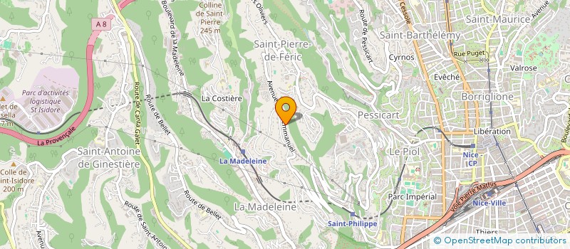 localisation de l'entreprise MONSIEUR MAX HERVE  NICE