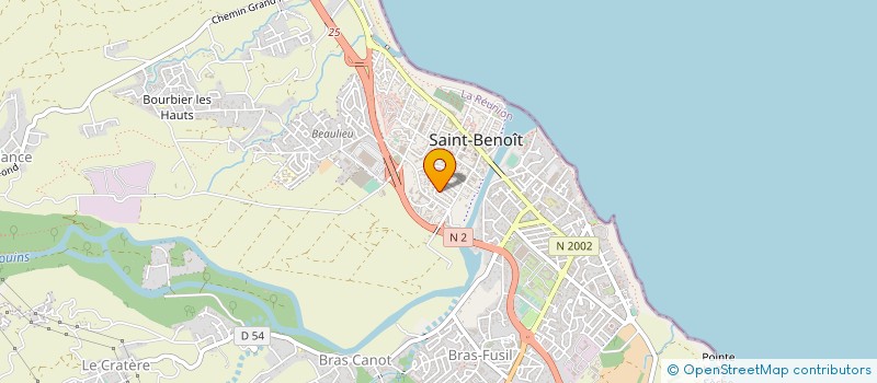 localisation de l'entreprise MONSIEUR MAX JARDINOT à SAINT-BENOIT