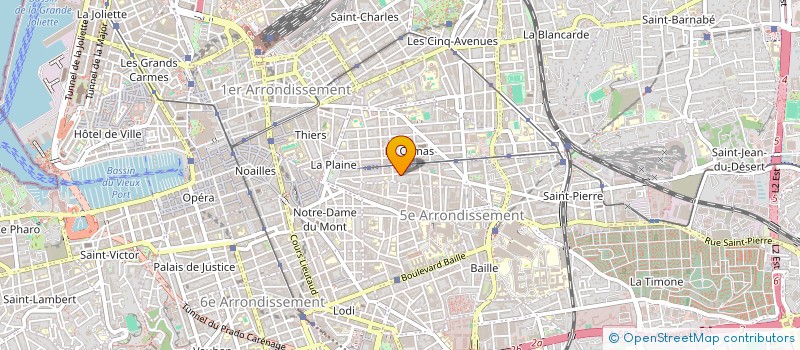 localisation de l'entreprise MONSIEUR MAX-JAURES KOUASSI à MARSEILLE