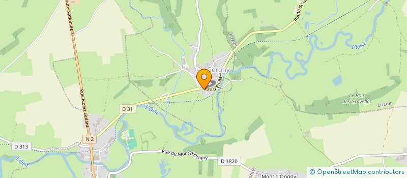 localisation de l'entreprise MONSIEUR MAX JOSEPH  GERGNY