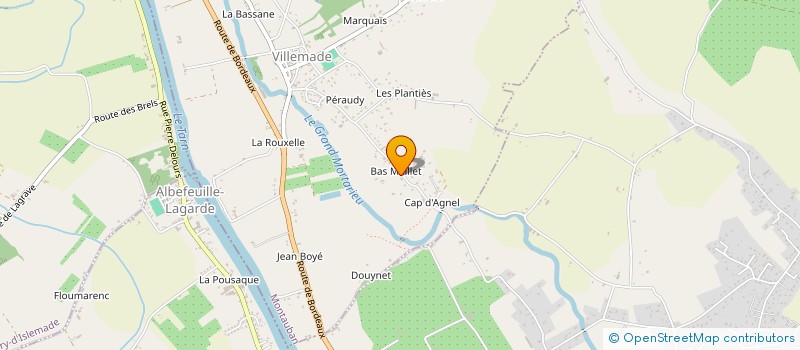 localisation de l'entreprise MONSIEUR MAX LABARCAT à VILLEMADE