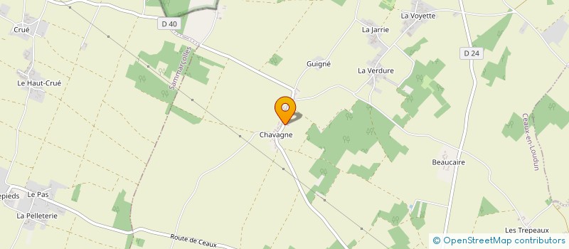 localisation de l'entreprise MONSIEUR MAX LAMARCHE  CEAUX-EN-LOUDUN