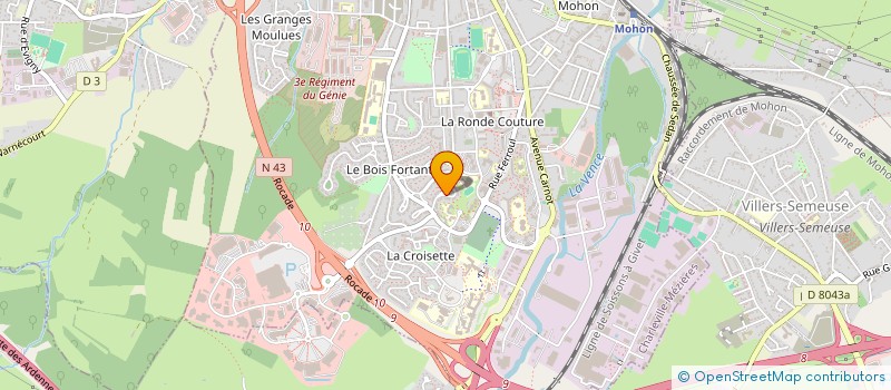 localisation de l'entreprise MONSIEUR MAX LAMBERT à CHARLEVILLE-MEZIERES