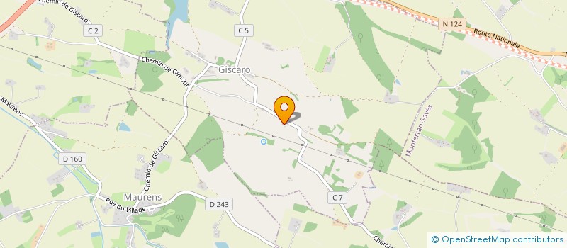 localisation de l'entreprise MONSIEUR MAX LAMOTHE  CATONVIELLE