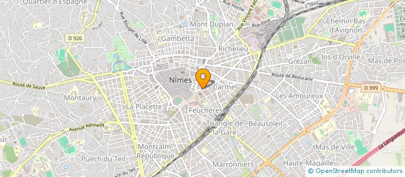 localisation de l'entreprise MONSIEUR MAX LASSENE à NIMES