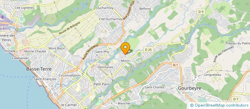 localisation de l'entreprise MONSIEUR MAX LAVENTURE à SAINT-CLAUDE