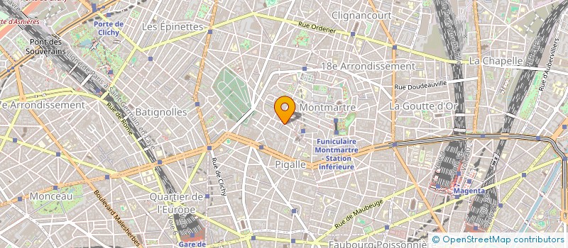 localisation de l'entreprise MONSIEUR MAX LEFEVRE  PARIS