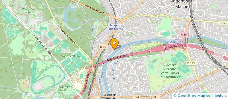 localisation de l'entreprise MONSIEUR MAX LEGRAS  NOGENT-SUR-MARNE