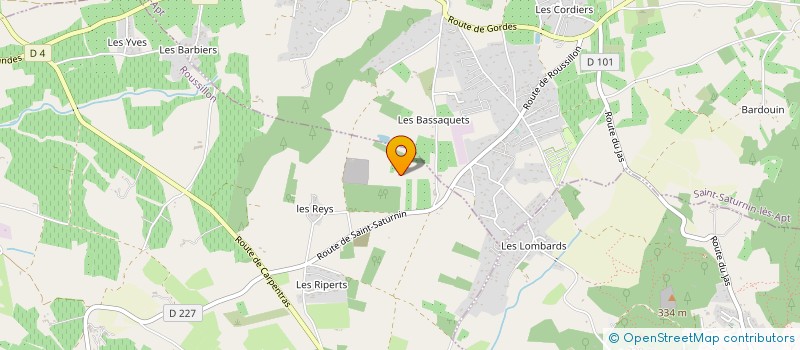 localisation de l'entreprise MONSIEUR MAX LEPRETRE  GORDES