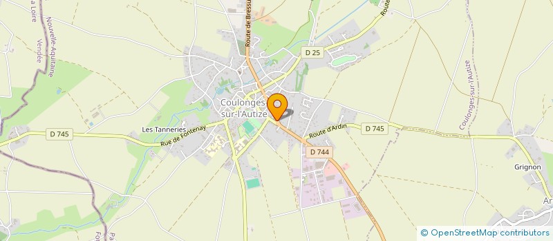 localisation de l'entreprise MONSIEUR MAX LIEVRE à COULONGES-SUR-L'AUTIZE