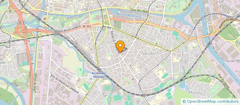 localisation de l'entreprise MONSIEUR MAX LOLIVREL à STRASBOURG