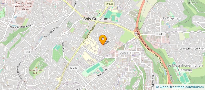 localisation de l'entreprise MONSIEUR MAX LORIVEL à BOIS-GUILLAUME