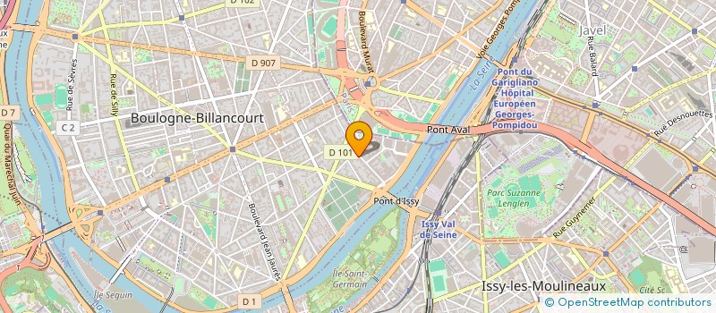 localisation de l'entreprise MONSIEUR MAX LOUIS à BOULOGNE-BILLANCOURT