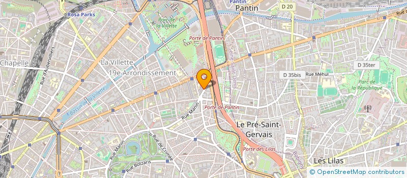 localisation de l'entreprise MONSIEUR MAX MANDELBAUM  PARIS