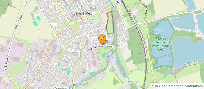 localisation de l'entreprise MONSIEUR MAX MARCELIN  VAL-DE-REUIL
