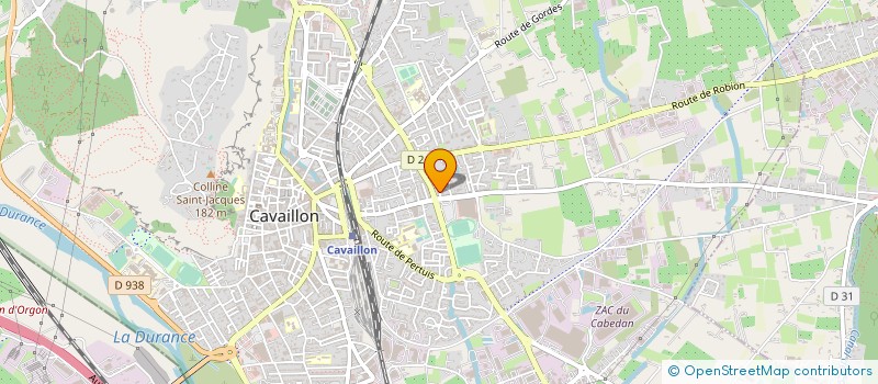 localisation de l'entreprise MONSIEUR MAX MARTEL  CAVAILLON