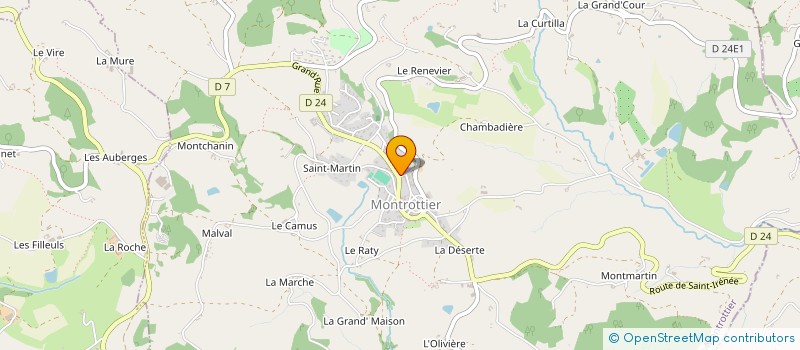 localisation de l'entreprise MONSIEUR MAX MASSE à MONTROTTIER