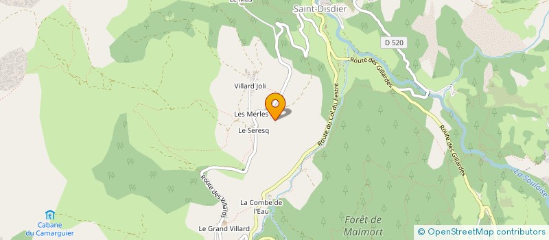 localisation de l'entreprise MONSIEUR MAX MICHEL à DEVOLUY