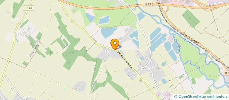 localisation de l'entreprise MONSIEUR MAX MICHELET  FAINS