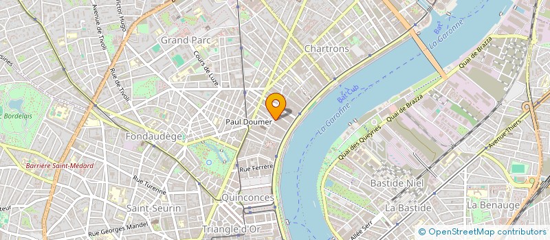 localisation de l'entreprise MONSIEUR MAX MITAU à BORDEAUX