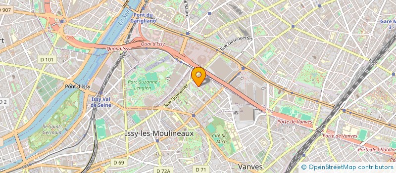 localisation de l'entreprise MONSIEUR MAX MORAND à ISSY-LES-MOULINEAUX