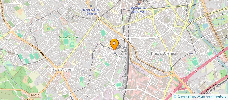 localisation de l'entreprise MONSIEUR MAX NOLLIN à MONTPELLIER