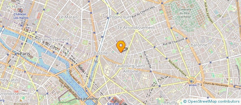 localisation de l'entreprise MONSIEUR MAX ODELLO  PARIS