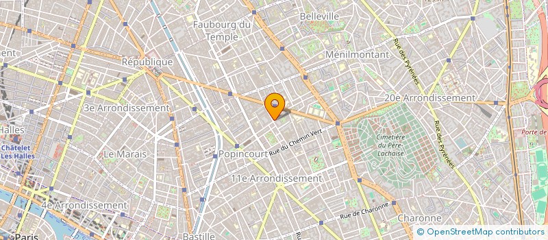 localisation de l'entreprise MONSIEUR MAX-OLIVIER INGRAIN  PARIS