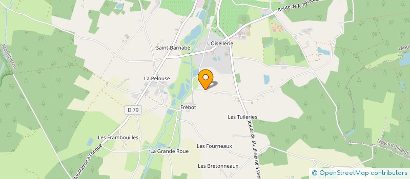 localisation de l'entreprise MONSIEUR MAX OSSANT à VERNANTES