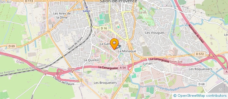 localisation de l'entreprise MONSIEUR MAX OUZENANE  SALON-DE-PROVENCE