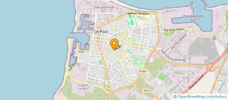 localisation de l'entreprise MONSIEUR MAX PAYET à LE PORT
