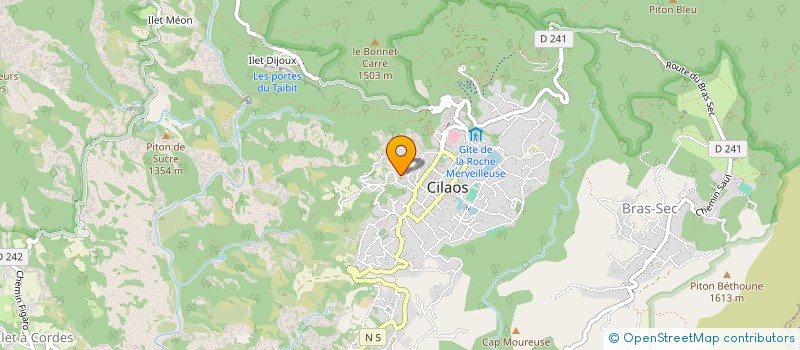 localisation de l'entreprise MONSIEUR MAX PAYET à CILAOS