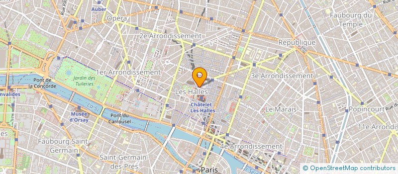 localisation de l'entreprise MONSIEUR MAX PERRIER à PARIS